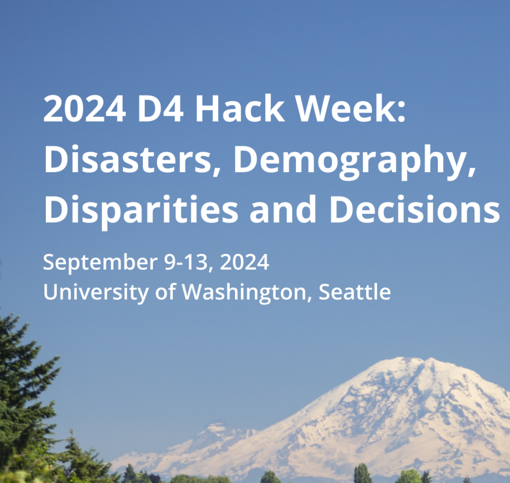 CSDE Hosts D4 Hack Week on Social Science and Climate-related Flooding with Support from NOAA and NIH