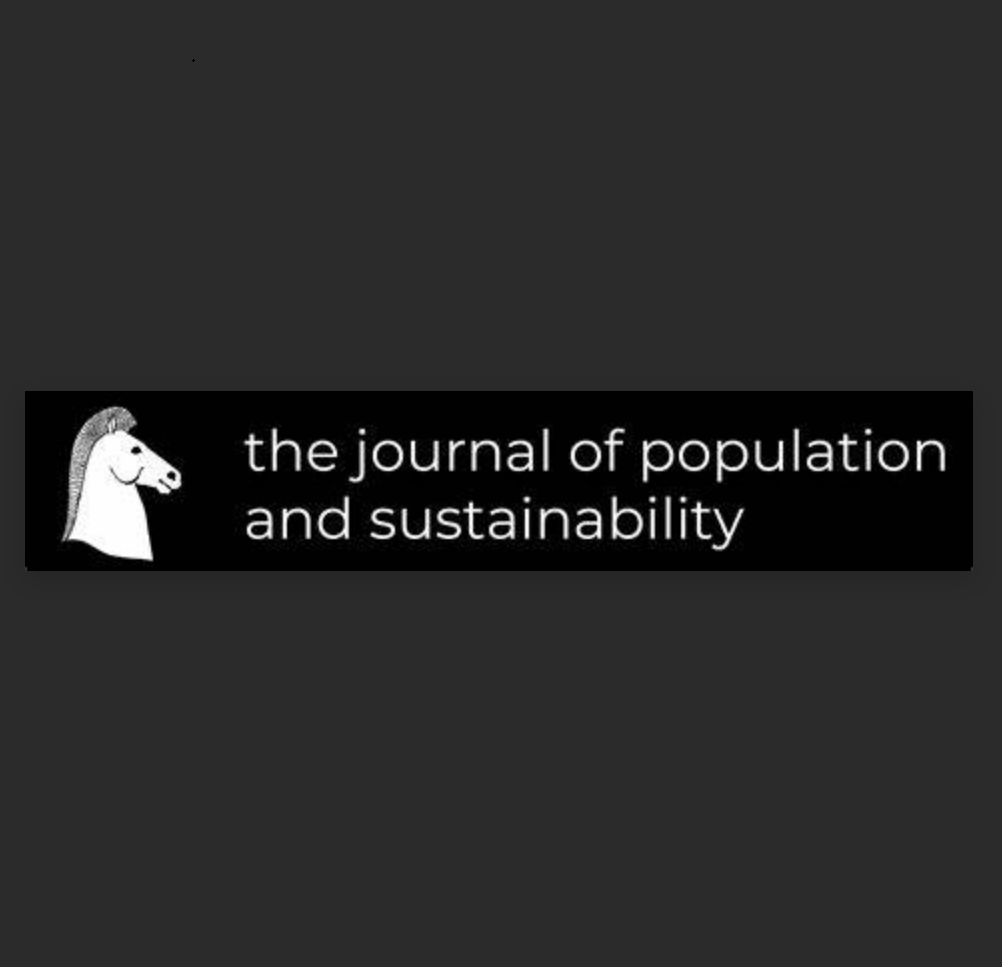 *New* Journal of Population and Sustainability (JP&S) Latest Issue ...